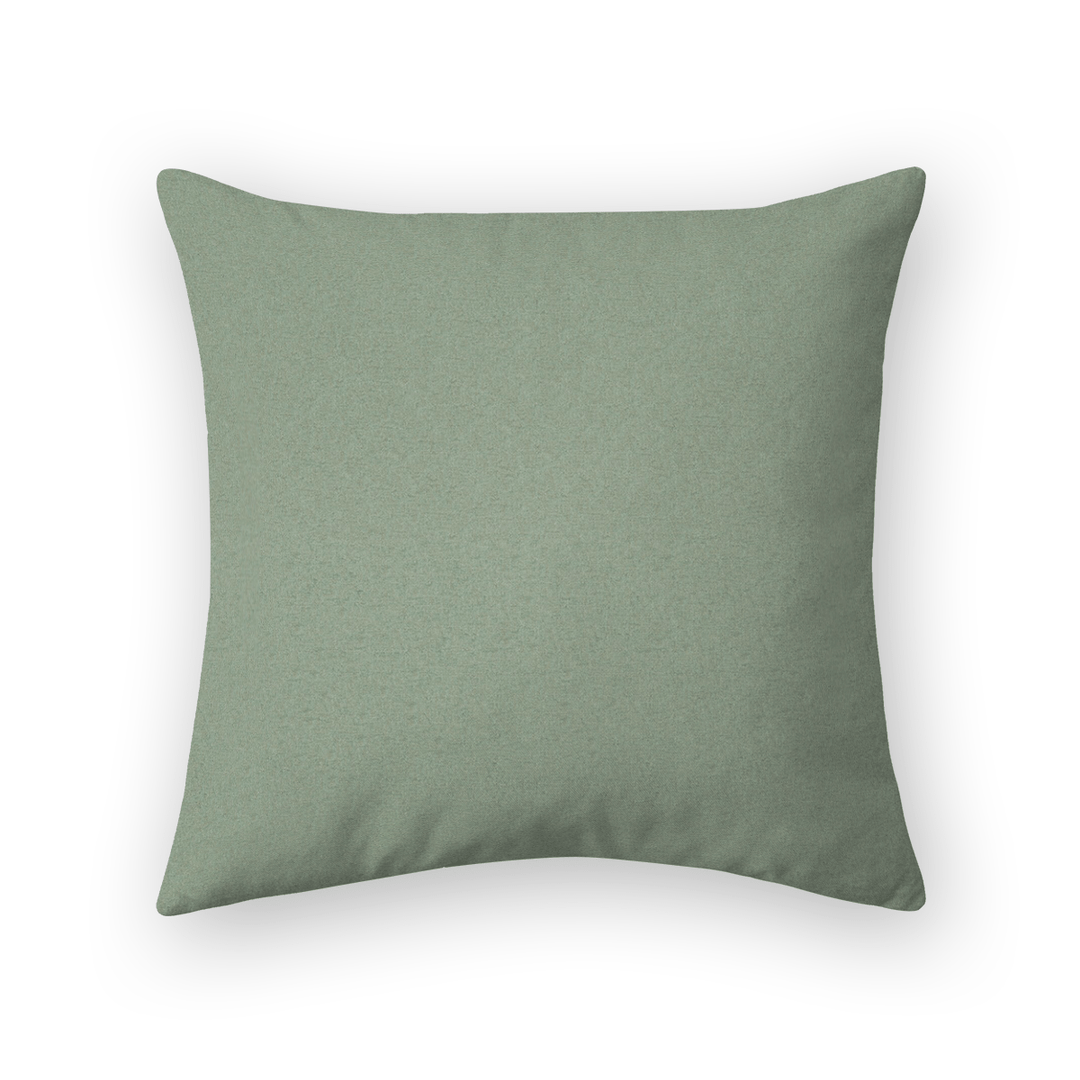 Lagoon Solid Woven Throw Pillow
