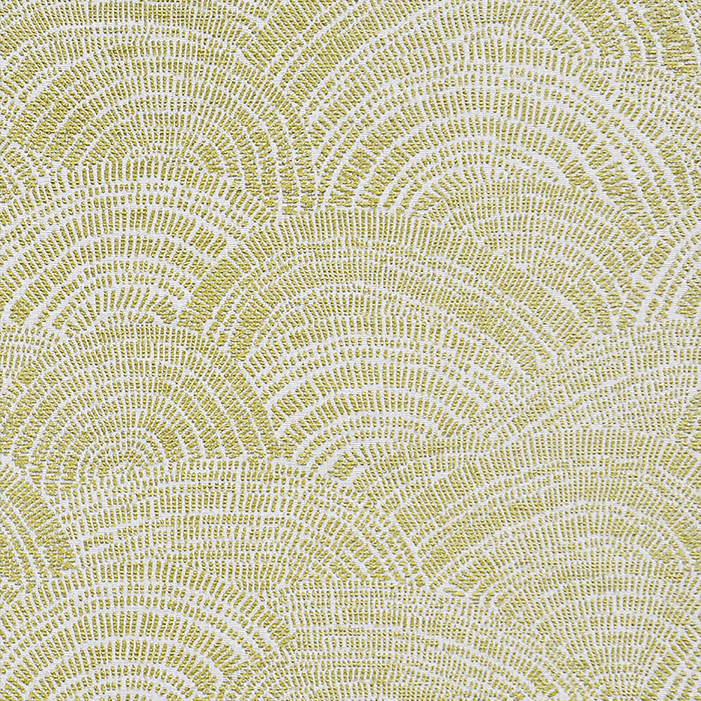 Leaf Swirls / Waves Woven Throw Pillow