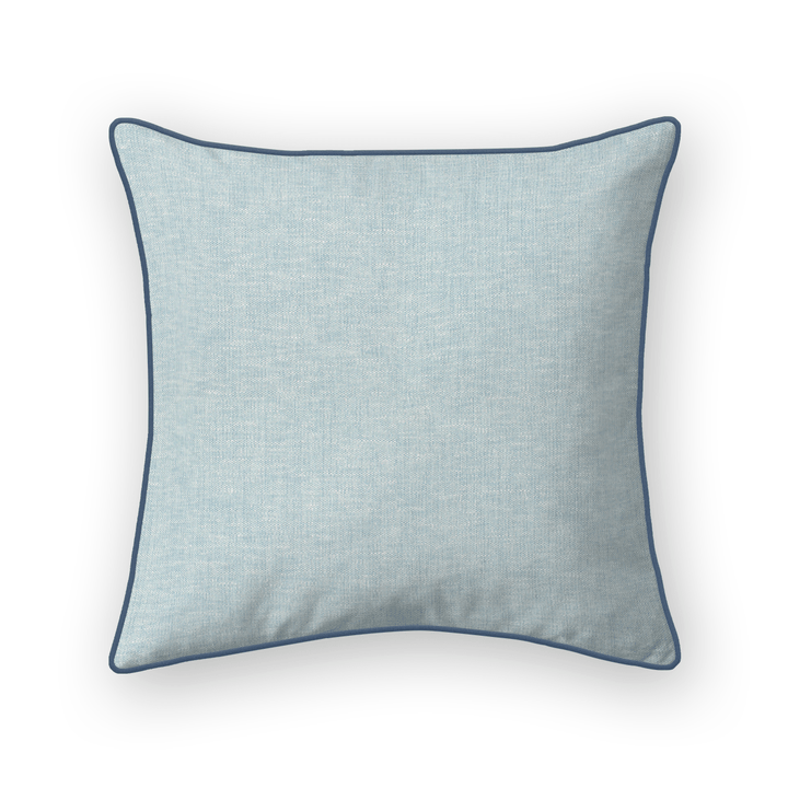 Light Solid Woven Throw Pillow
