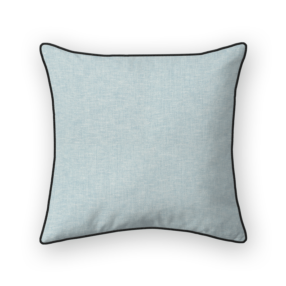 Light Solid Woven Throw Pillow