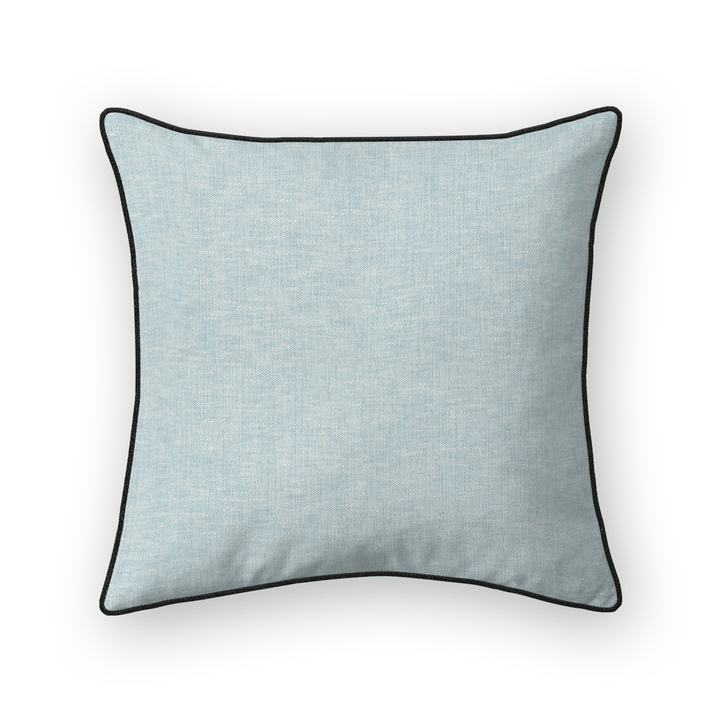 Light Solid Woven Throw Pillow