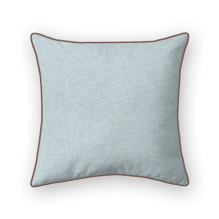 Light Solid Woven Throw Pillow