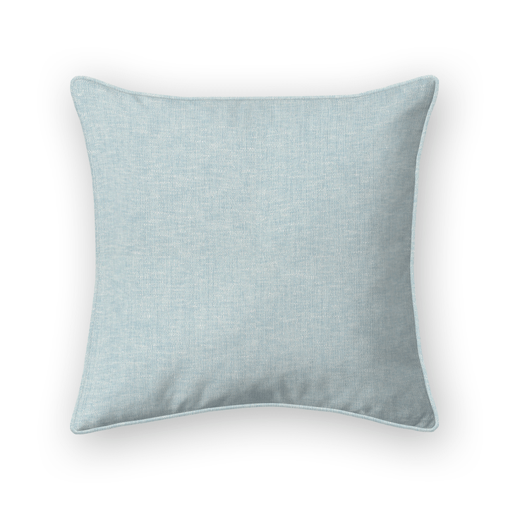 Light Solid Woven Throw Pillow