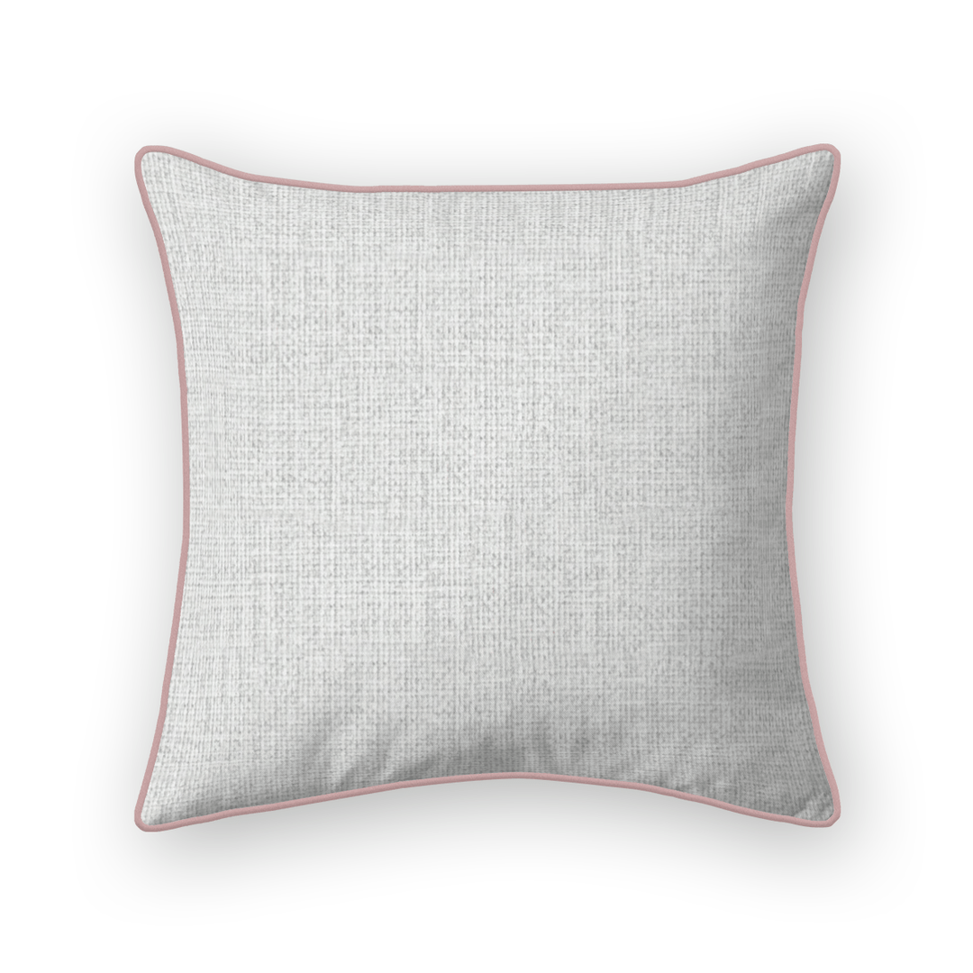 Mist Solid Woven Throw Pillow