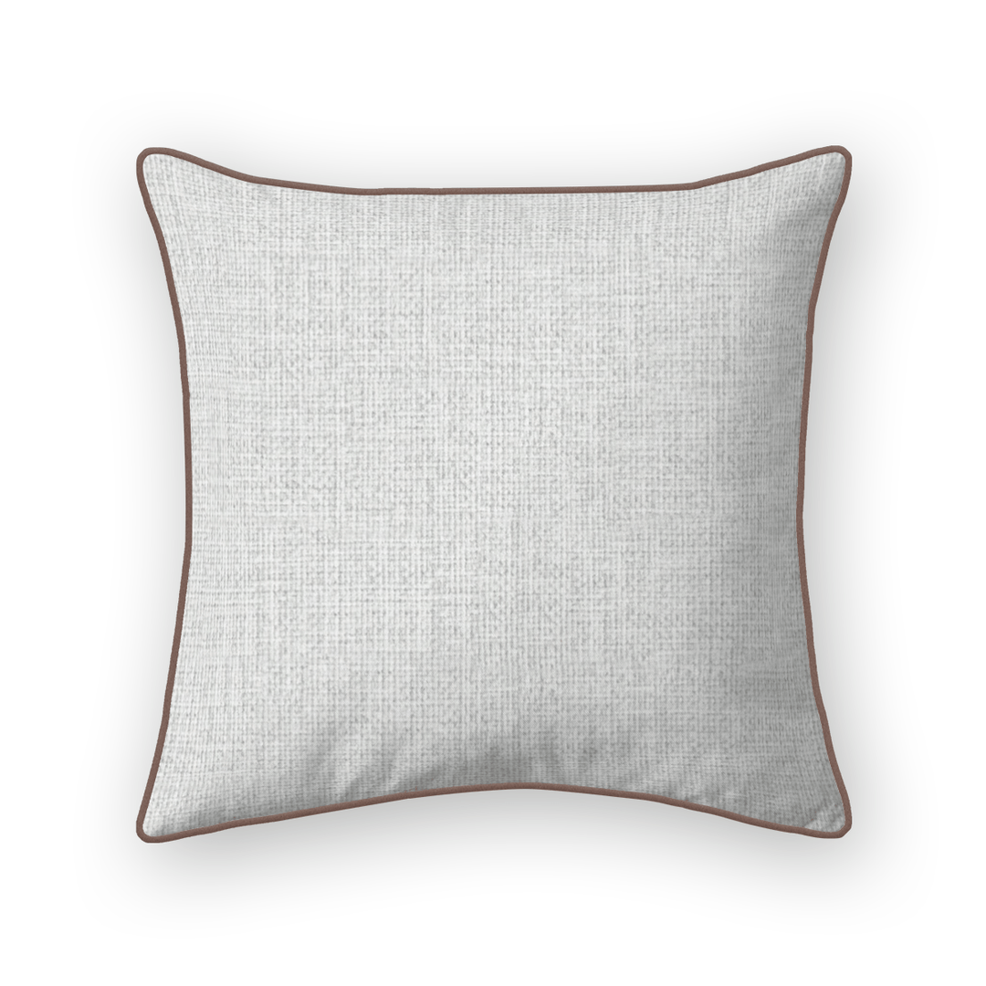 Mist Solid Woven Throw Pillow