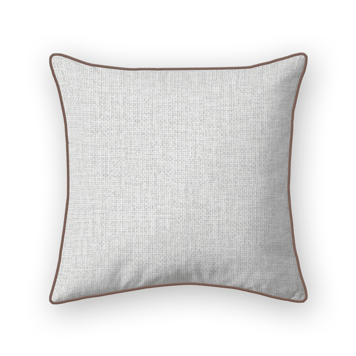 Mist Solid Woven Throw Pillow