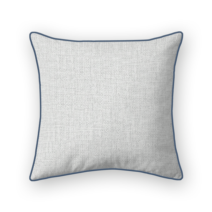 Mist Solid Woven Throw Pillow