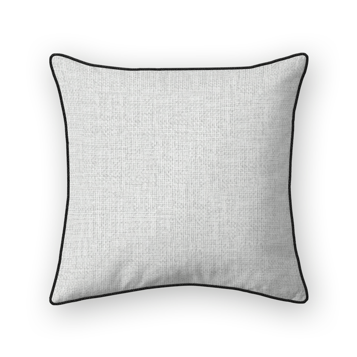 Mist Solid Woven Throw Pillow