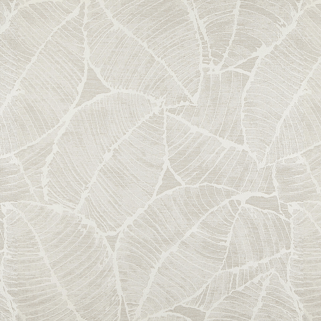 Natural Off White Botanical Woven