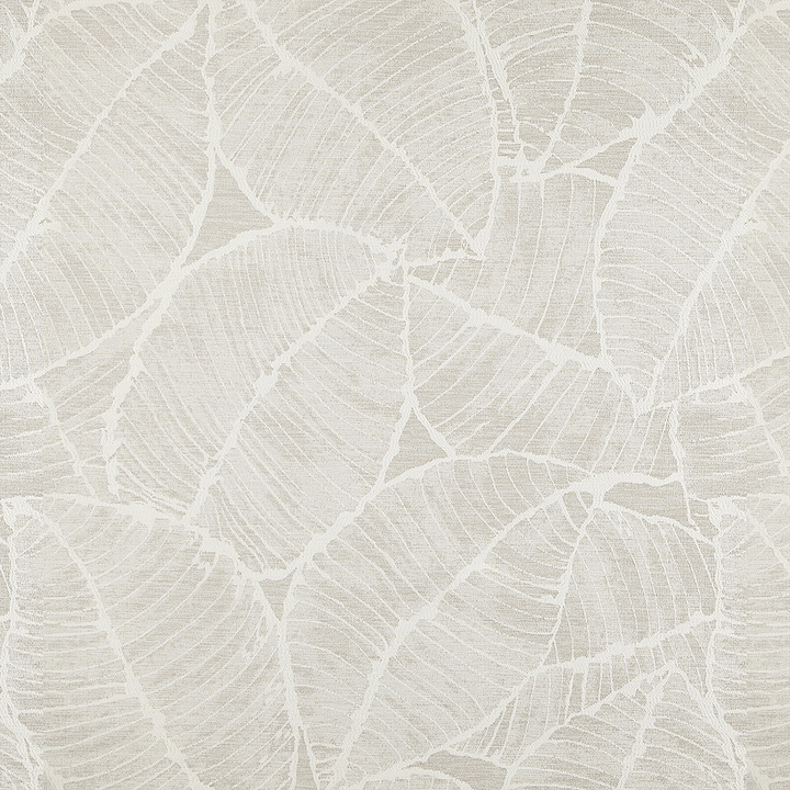 Natural Off White Botanical Woven