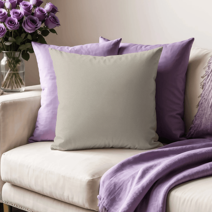 Pearl Off White Solid Velvet