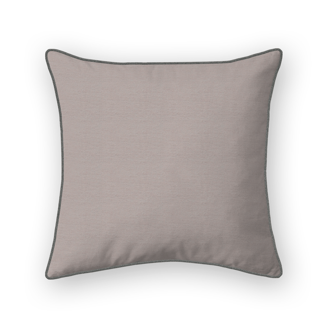 Plum Solid Velvet Throw Pillow