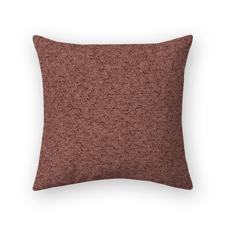 Solid Boucle Throw Pillow
