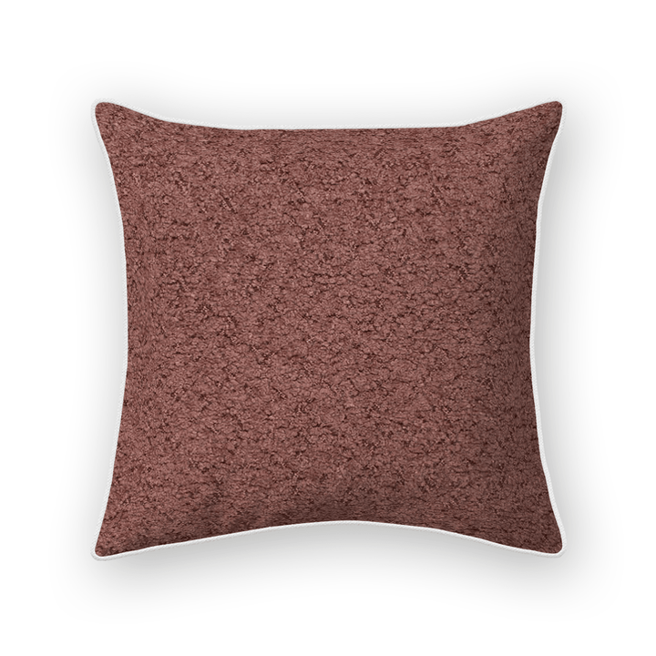 Solid Boucle Throw Pillow