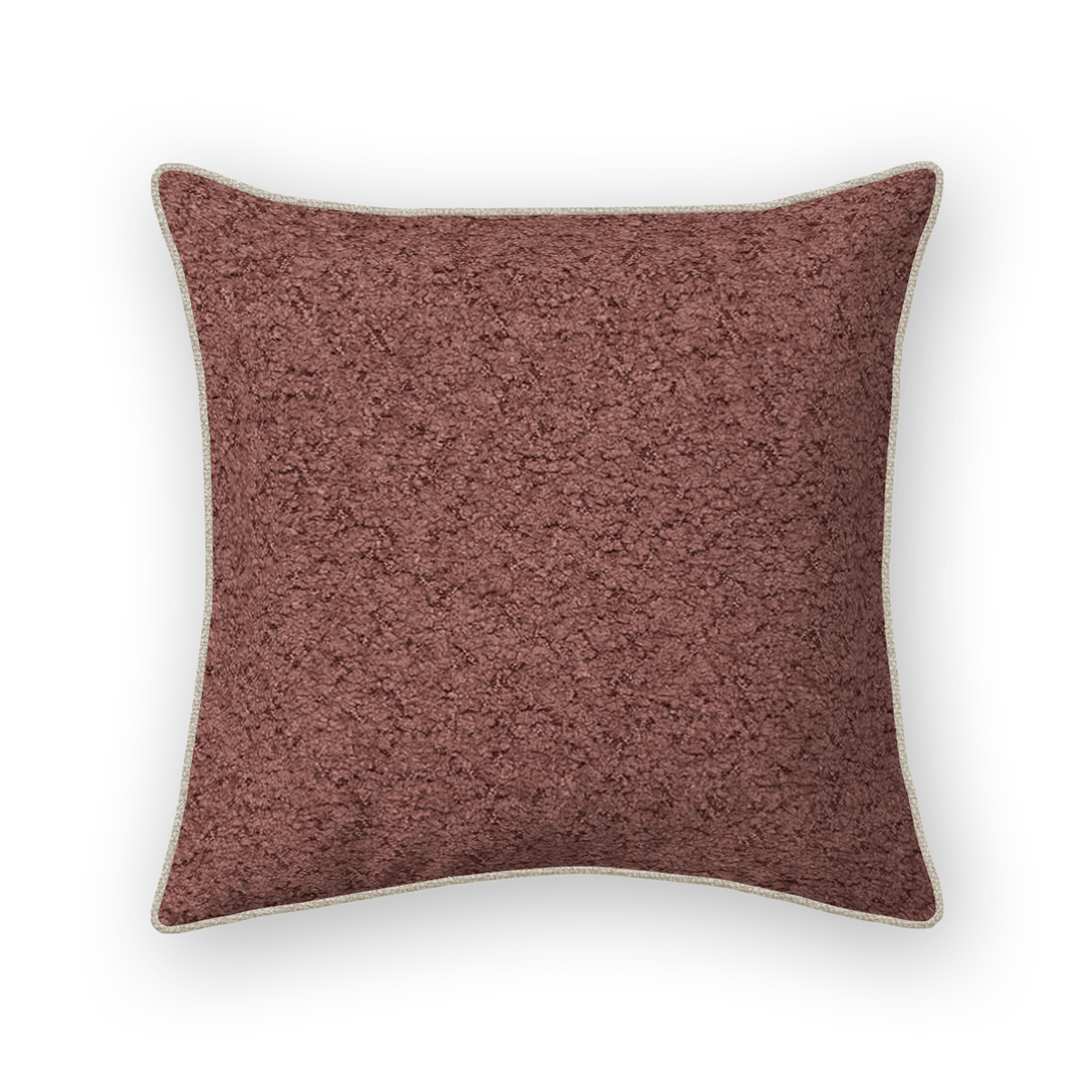 Solid Boucle Throw Pillow