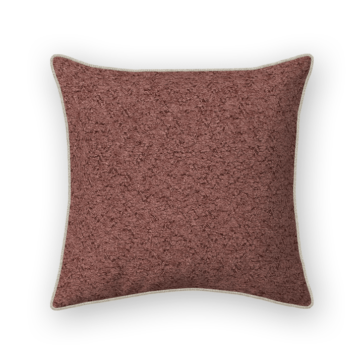 Solid Boucle Throw Pillow