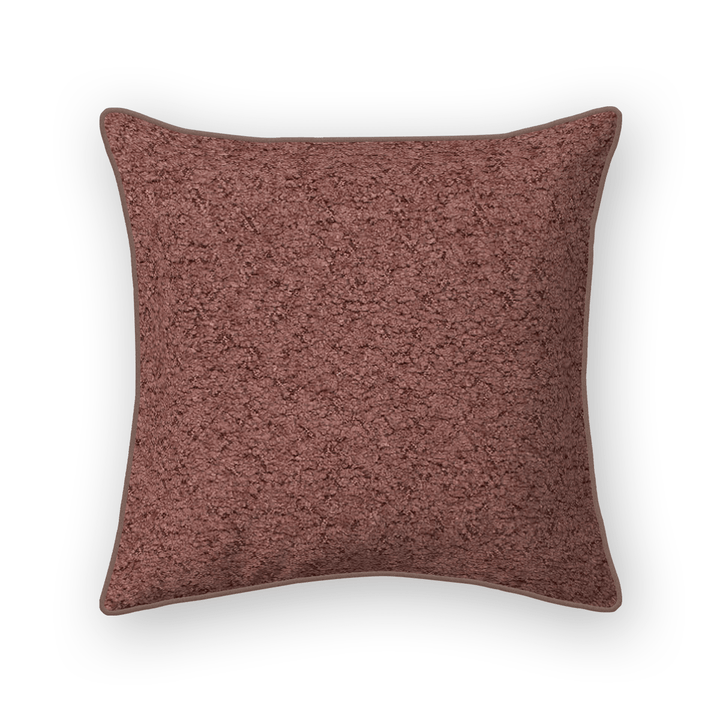 Solid Boucle Throw Pillow