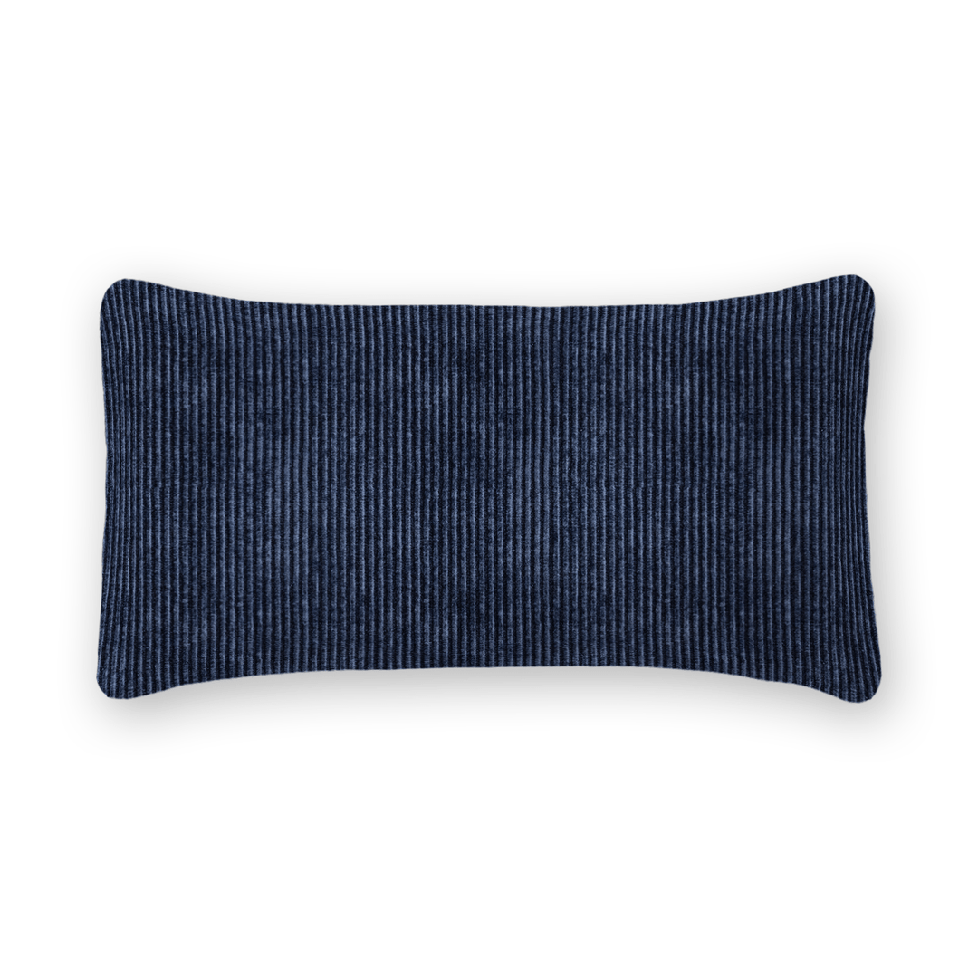 Solid Corduroy Lumbar Pillow