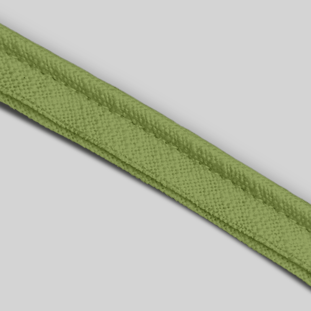Solid Cotton Blend Welt Sample in Green