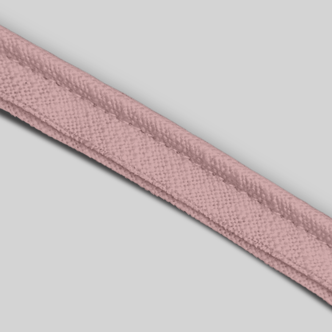 Solid Cotton Blend Welt Sample in Pink