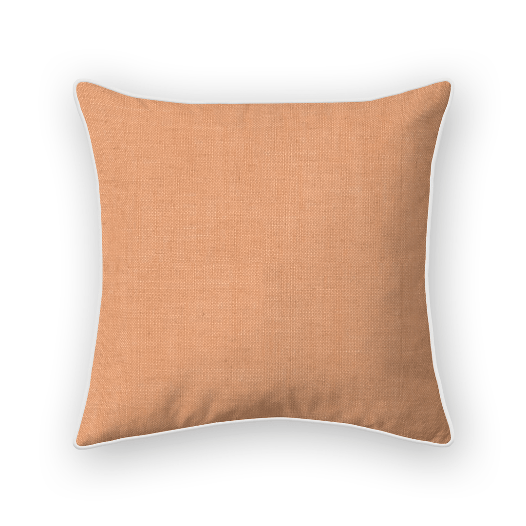 Solid Linen Throw Pillow