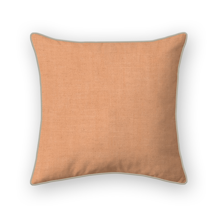 Solid Linen Throw Pillow