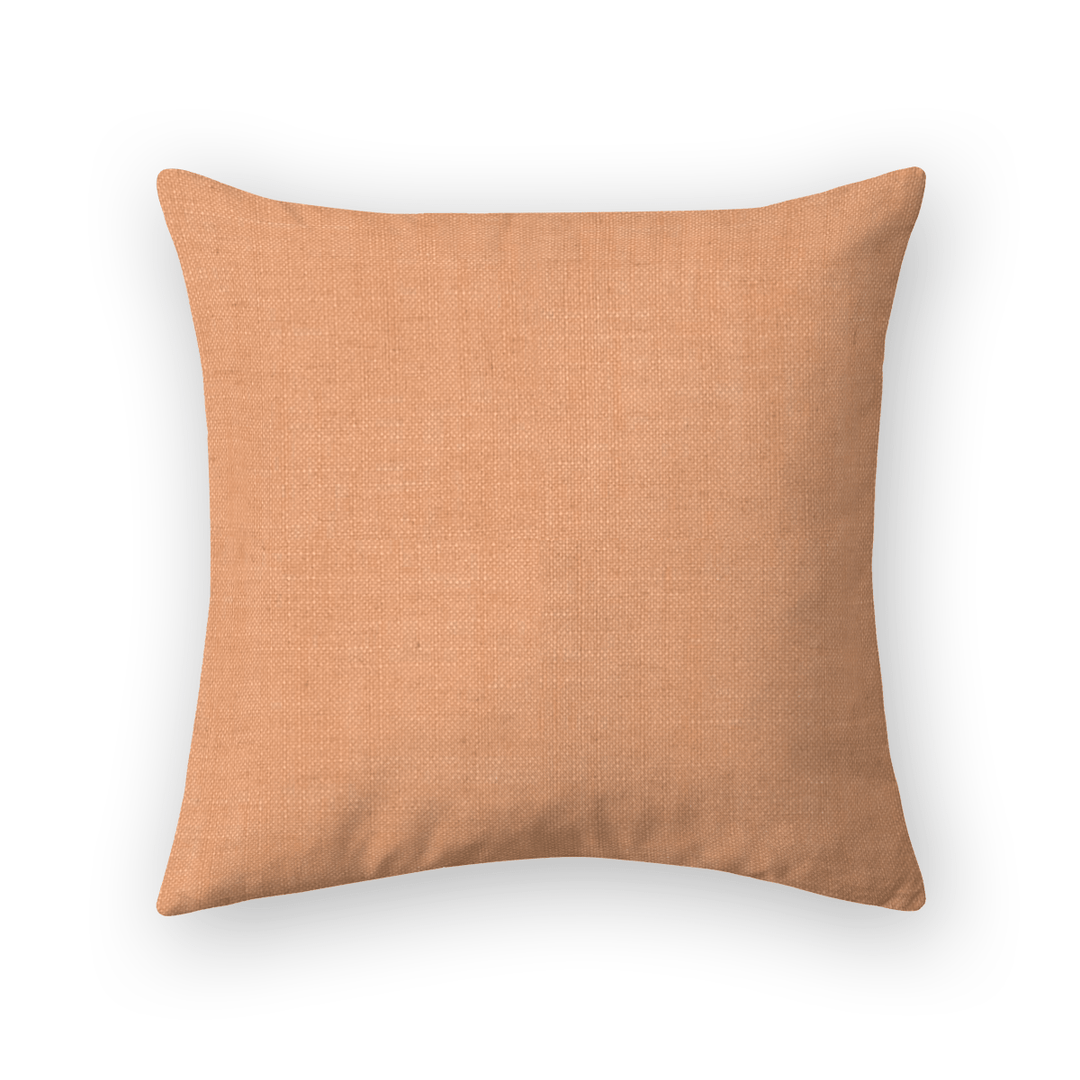 Solid Linen Throw Pillow