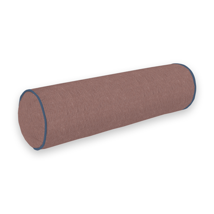 Solid Mohair Bolster Pillow