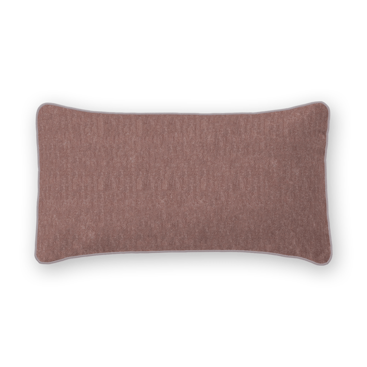 Solid Mohair Lumbar Pillow