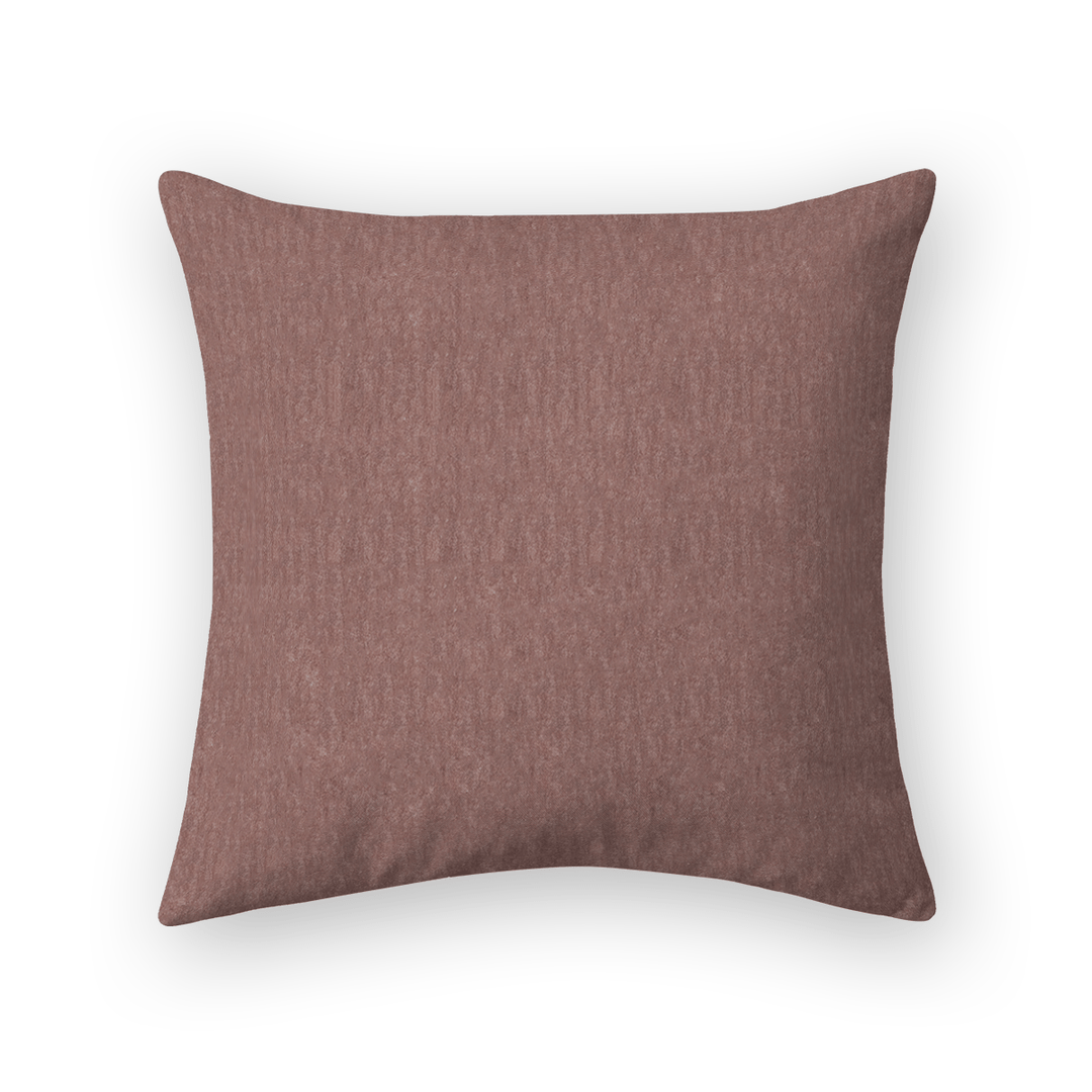 Solid Mohair Throw Pillow
