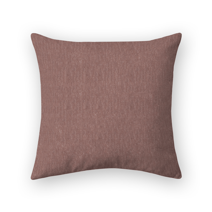 Solid Mohair Throw Pillow