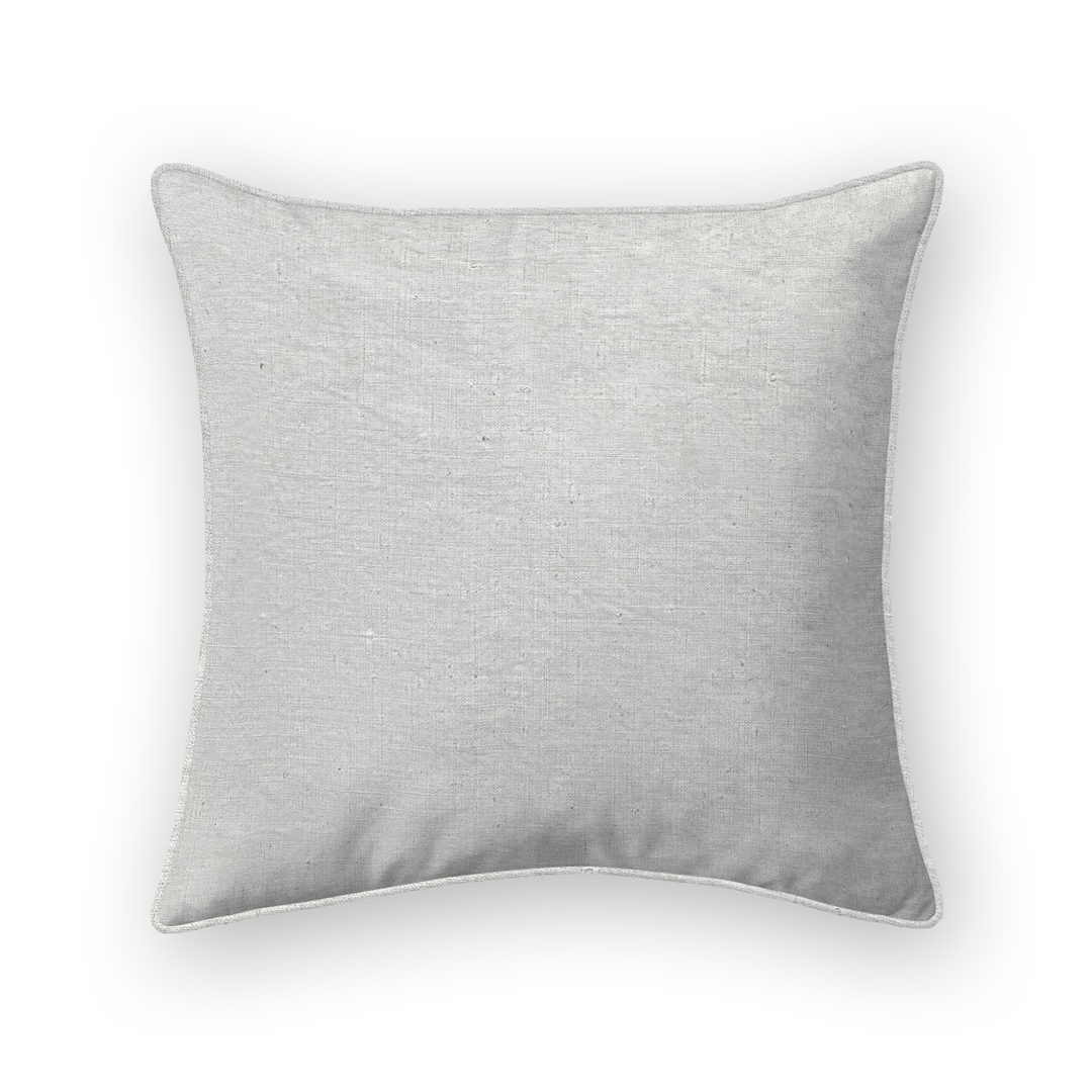 Solid Plain Corduroy Throw Pillow - Luna Ivory