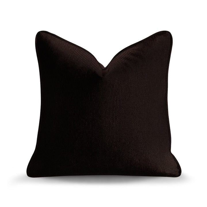 Solid Plain Corduroy Throw Pillow - Regale Astra