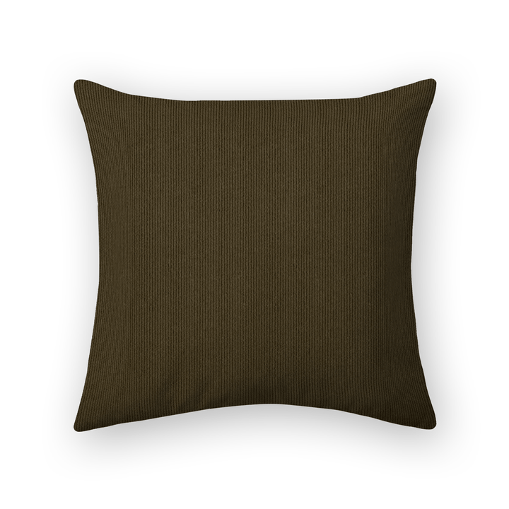 Solid Plain Corduroy Throw Pillow - Regale Bruno