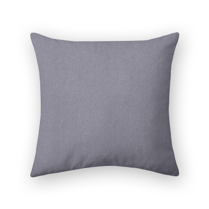 Solid Plain Corduroy Throw Pillow - Regale Celeste