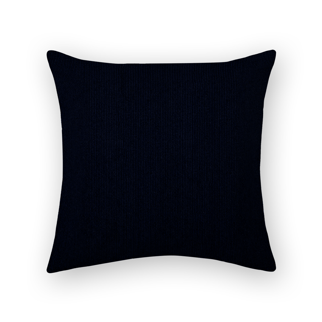 Solid Plain Corduroy Throw Pillow - Regale Notte