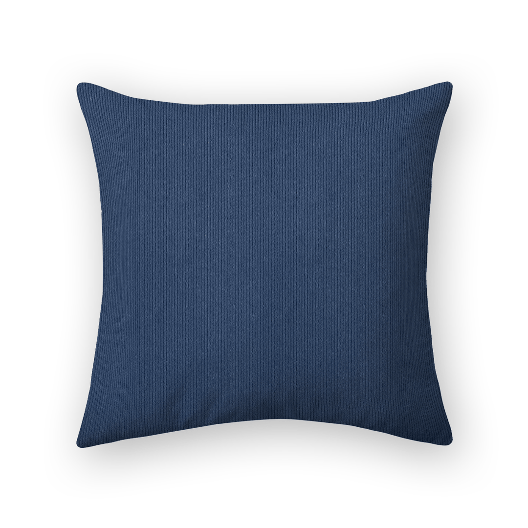Solid Plain Corduroy Throw Pillow - Regale Nube