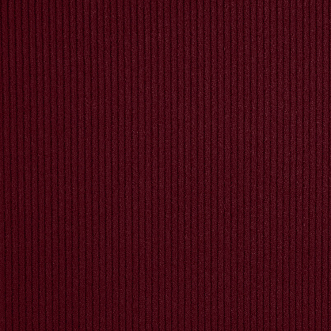 Solid Plain Corduroy Throw Pillow - Regale Rubino