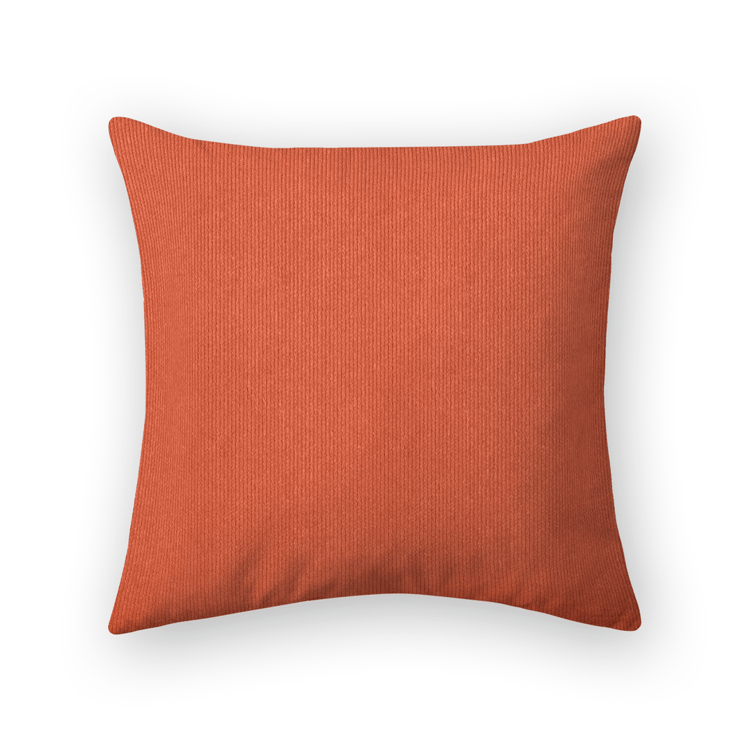 Solid Plain Corduroy Throw Pillow - Regale Scintilla