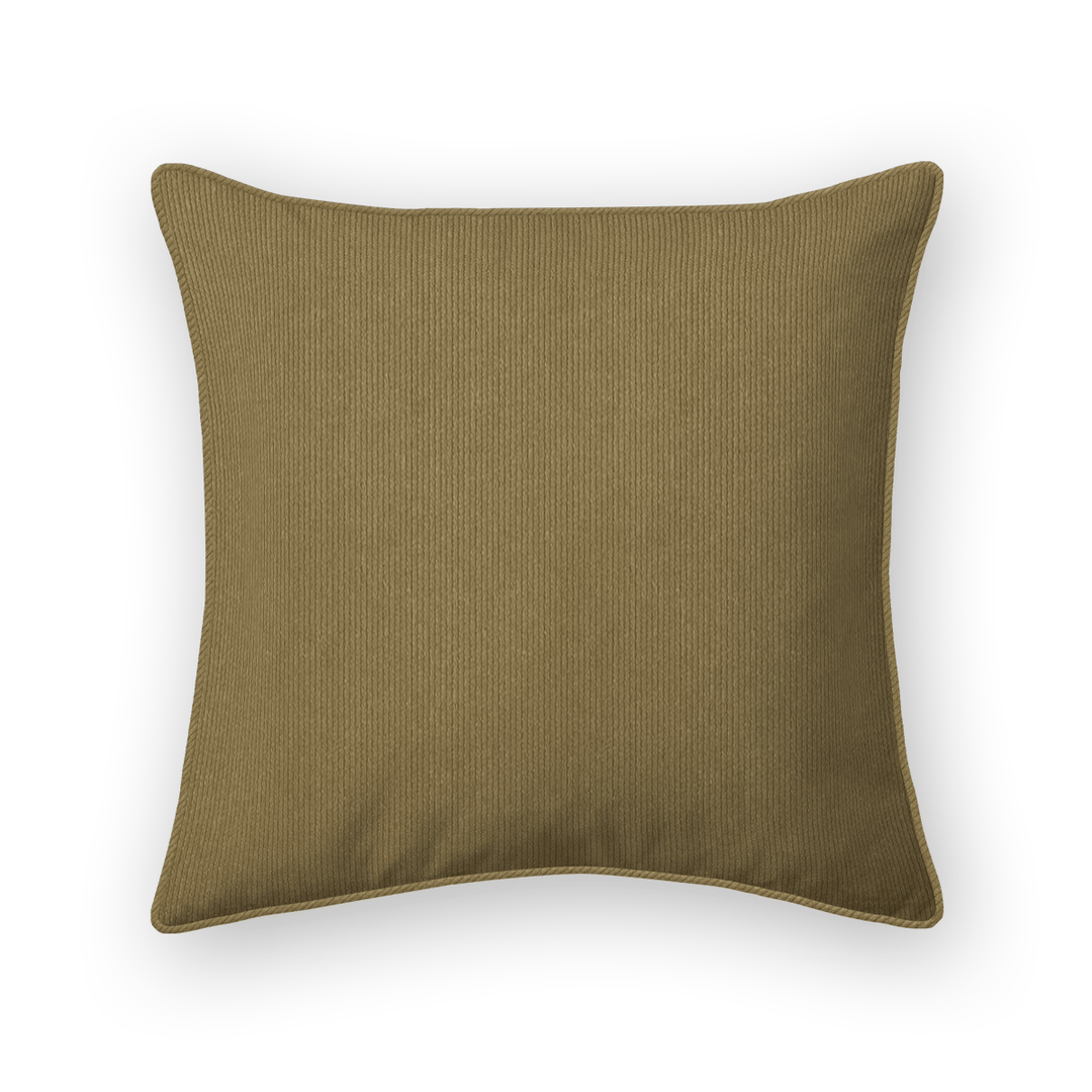 Solid Plain Curduroy Throw Pillow - Regale Thalia