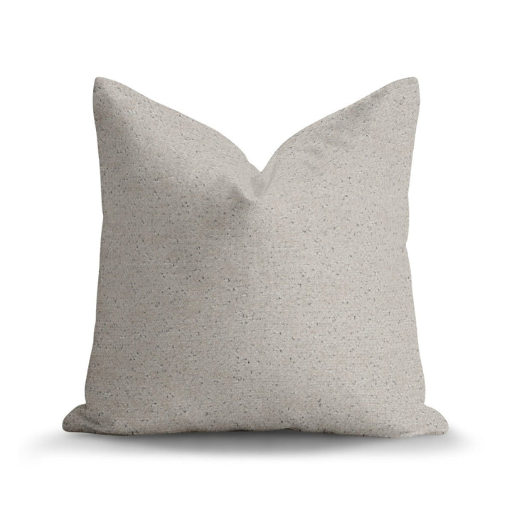 Solid Plain Throw Pillow - Esin Taupe