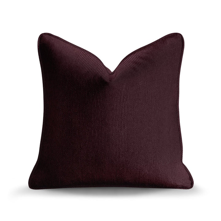 Solid Plain Throw Pillow - Regale Porpora