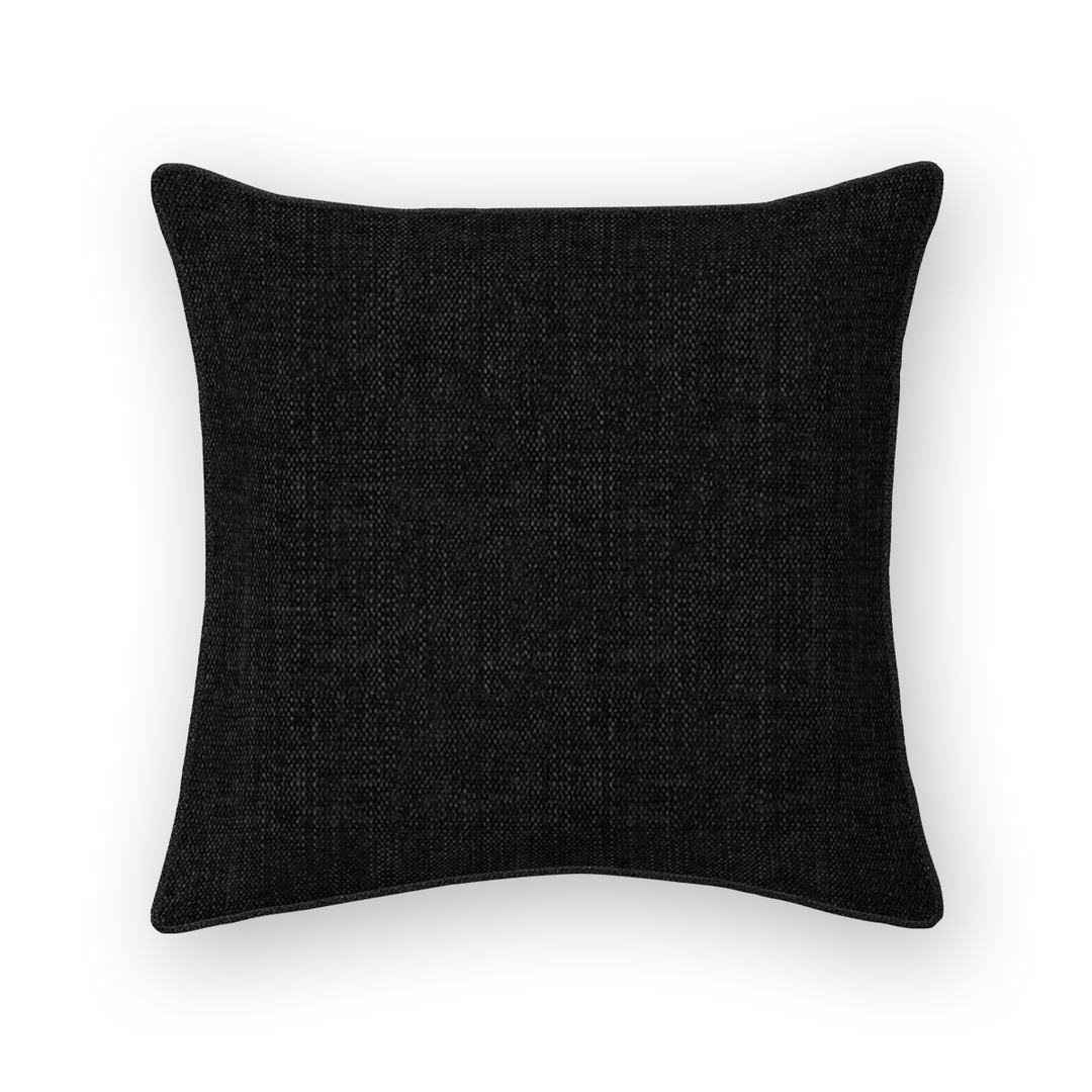 Solid Tweed Throw Pillow
