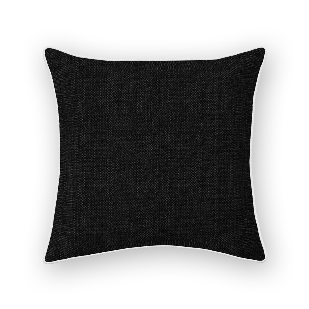 Solid Tweed Throw Pillow