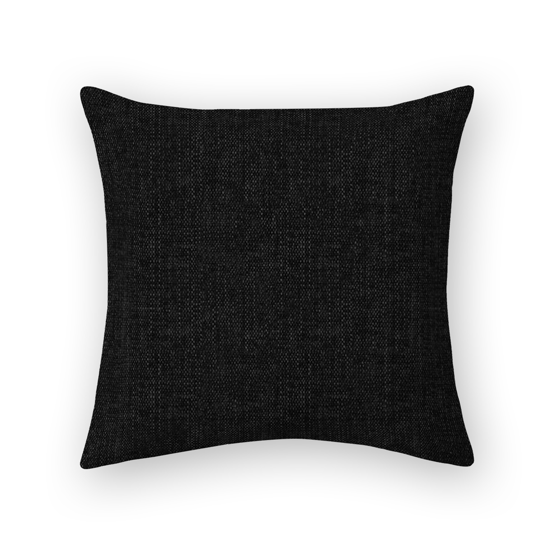 Solid Tweed Throw Pillow