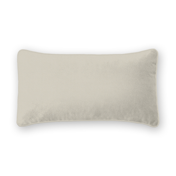Solid Velvet Lumbar Pillow