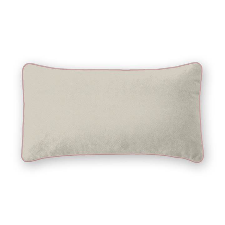 Solid Velvet Lumbar Pillow