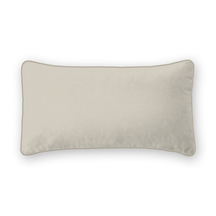 Solid Velvet Lumbar Pillow