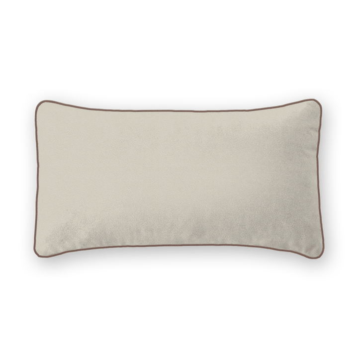 Solid Velvet Lumbar Pillow