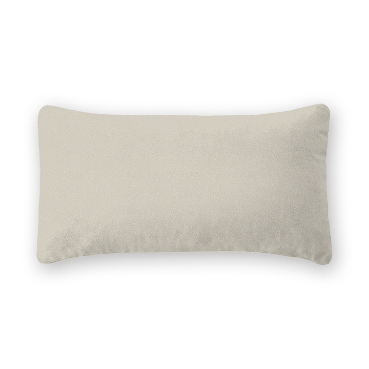 Solid Velvet Lumbar Pillow